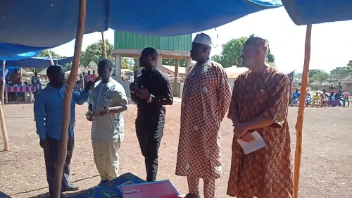 Autorités de la région de Sokoura en Guinée