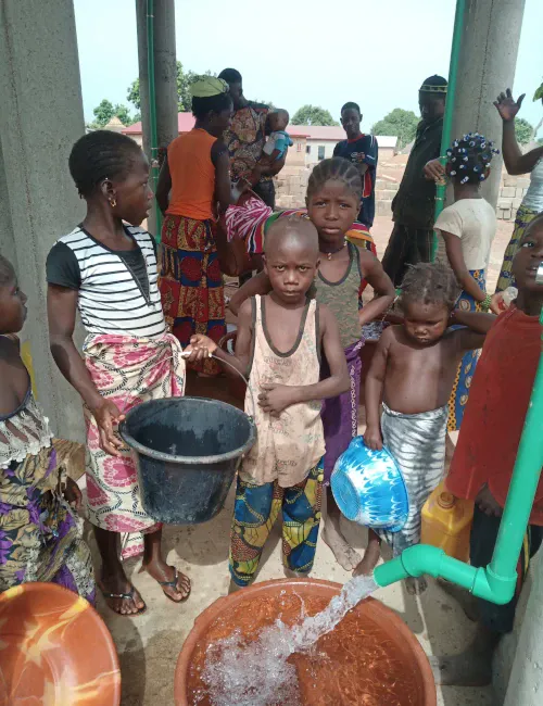 Distribution de l'eau