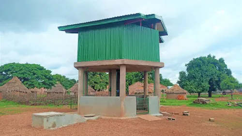 Station de pompage à Sokoura - Guinée