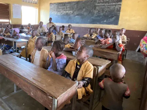 Enfants à lécole